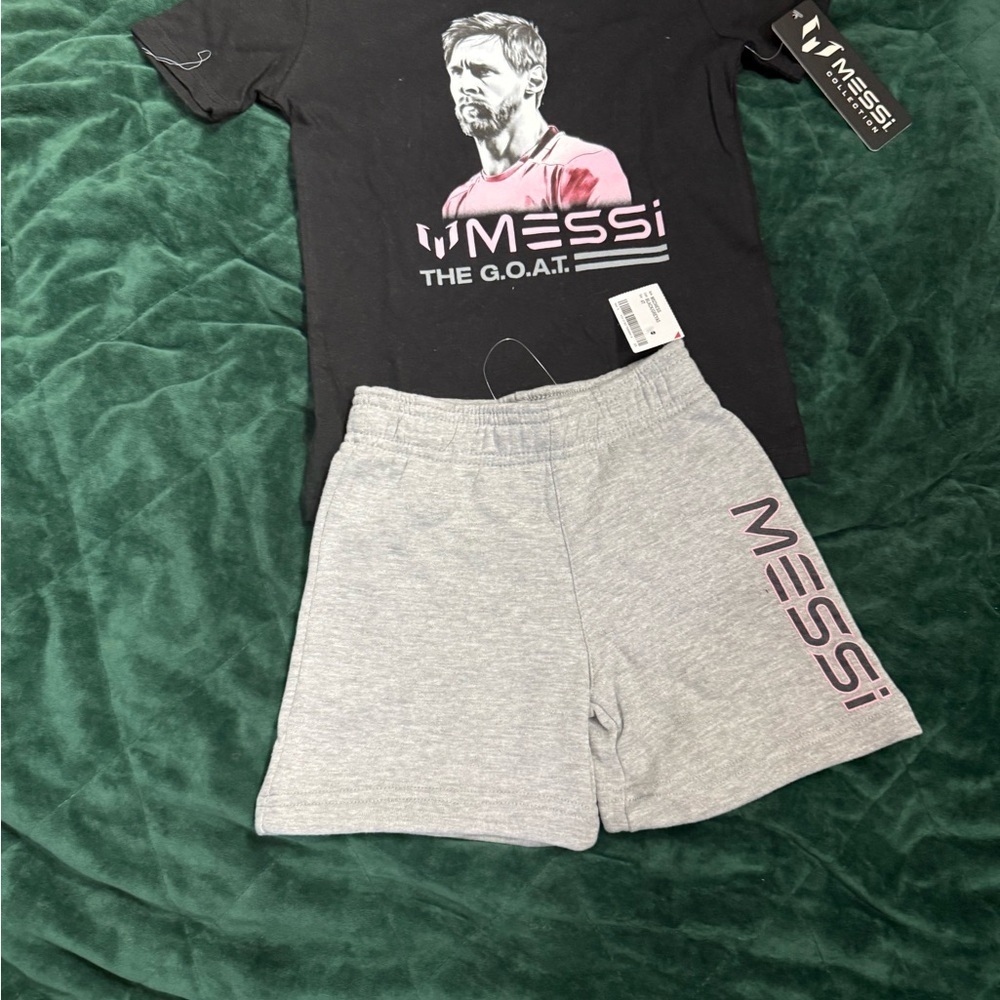 Messi Kids’ Graphic T-shirt and Woven shorts set - Picture 3 of 7